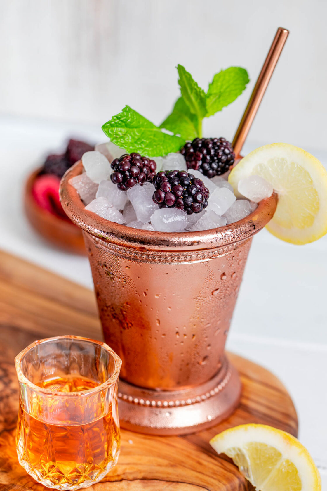 Blackberry Mint Julep - Mixop