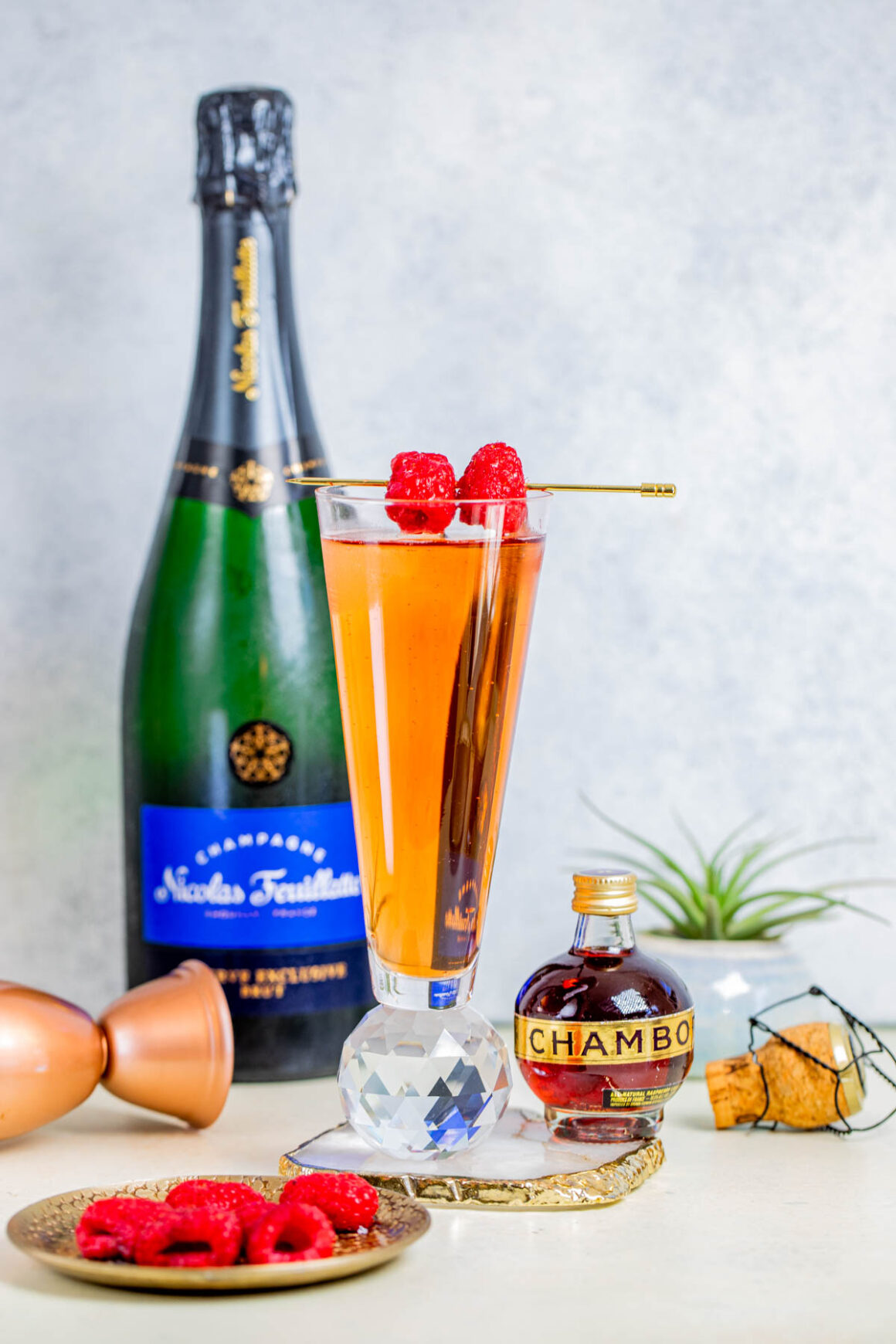 The Kir Royal cocktail is a delicious, elegant champagne cocktail that epitomizes sophistication and style.