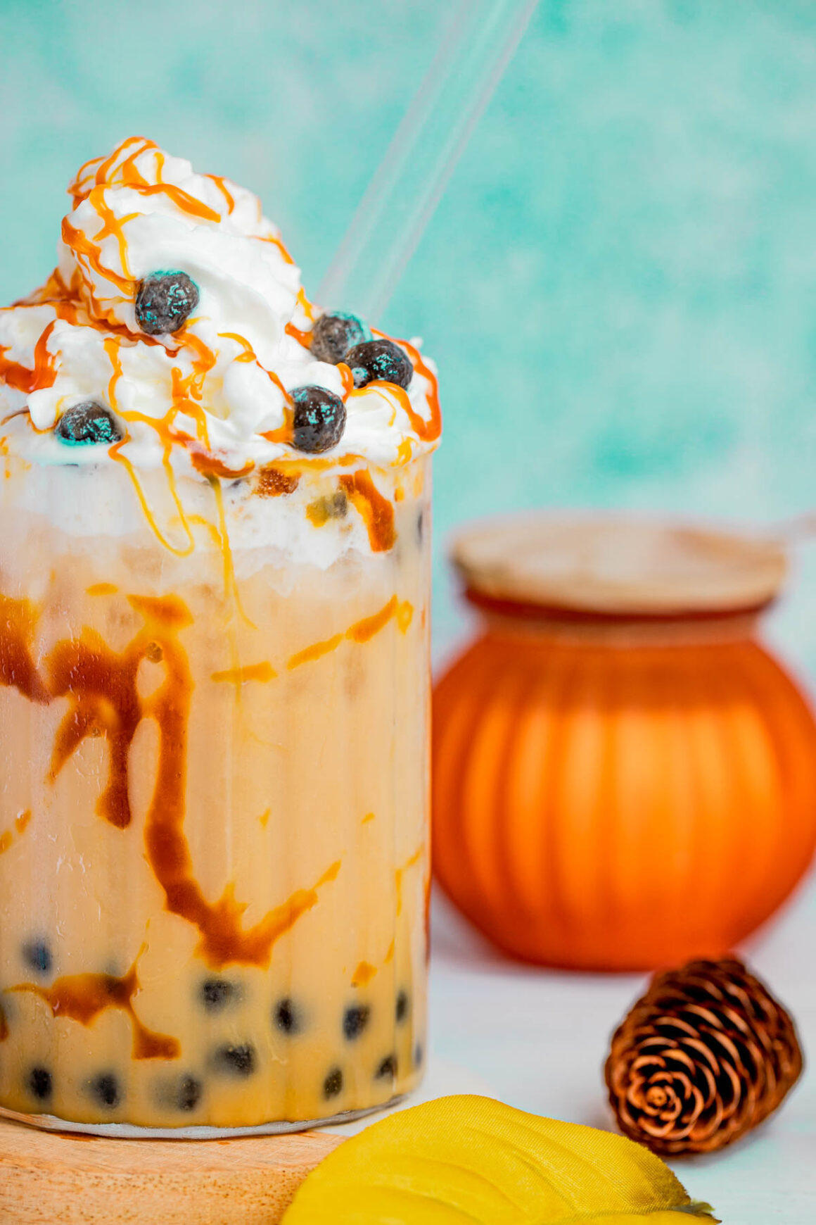 Pumpkin Pie Bubble Tea is a harmonious blend of key ingredients that work together to create its distinctive flavor.