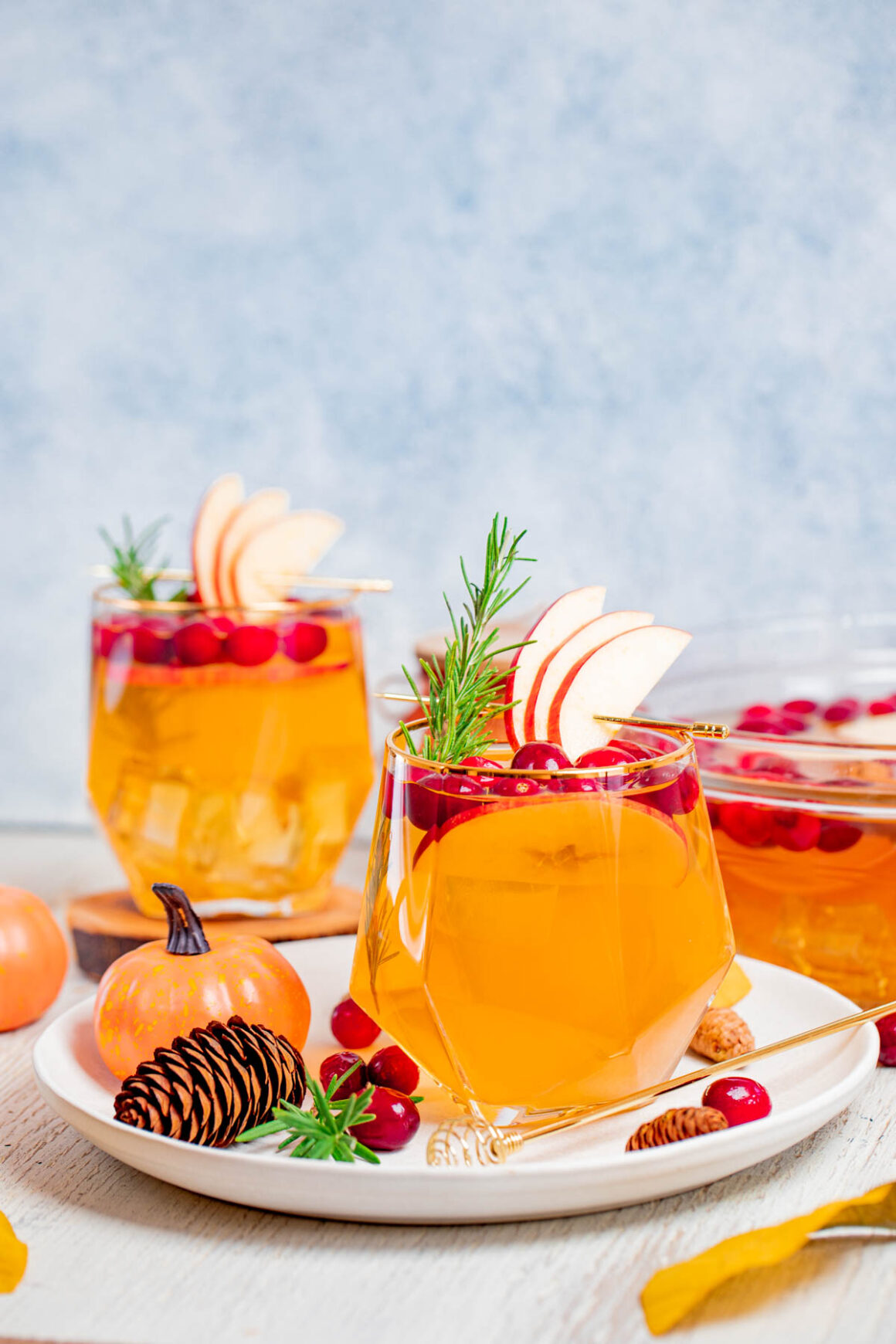 The Thanksgiving Harvest Punch is a delicious and flavorful cocktail.