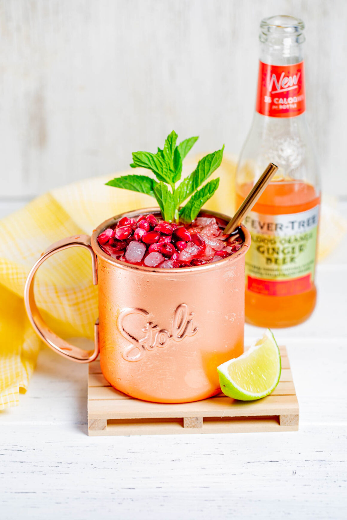 Best Pomegranate Moscow Mule Recipe 