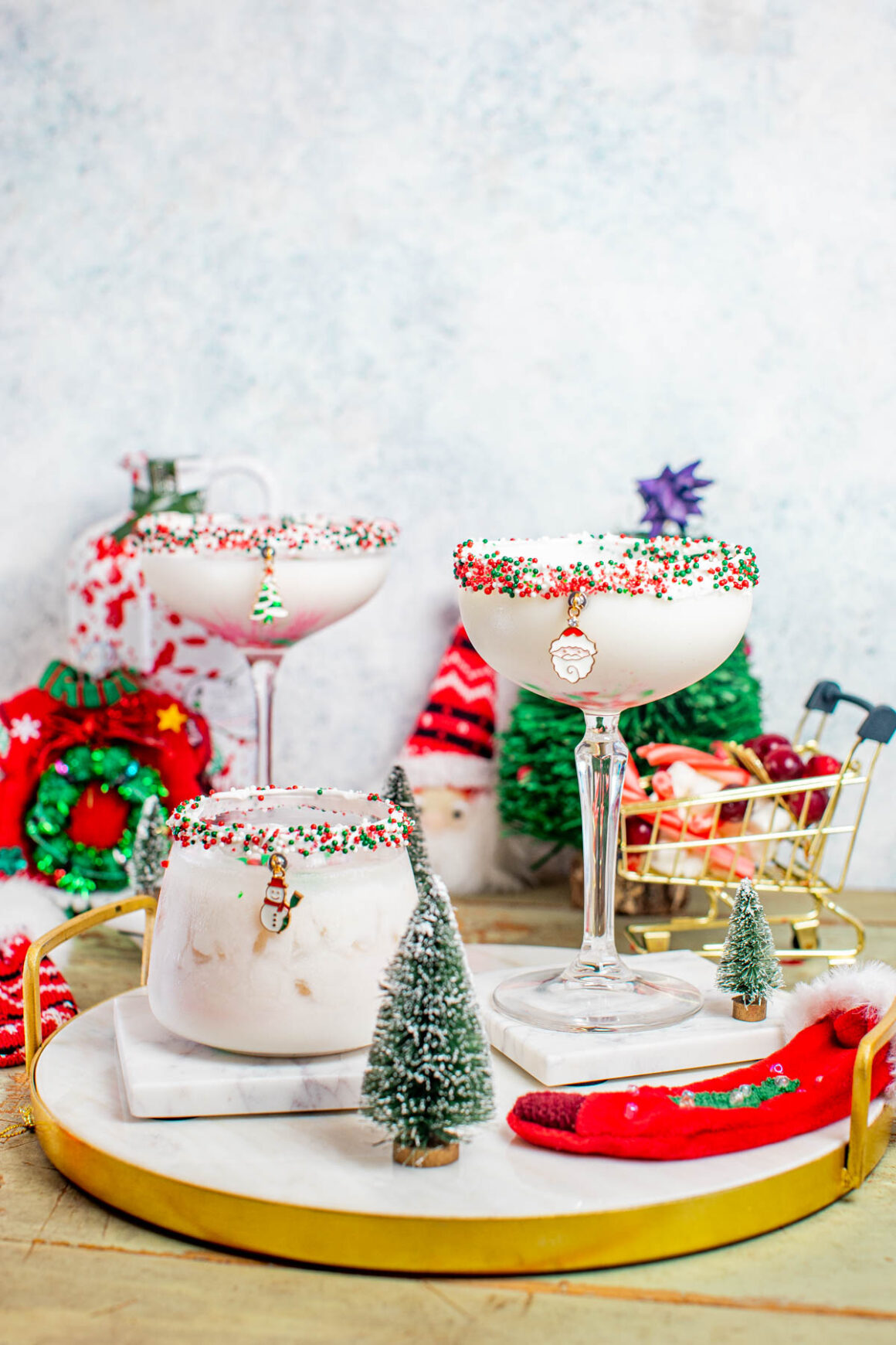 Indulging in a Sugar Cookie Martini is like capturing the essence of the holiday season in a glass.