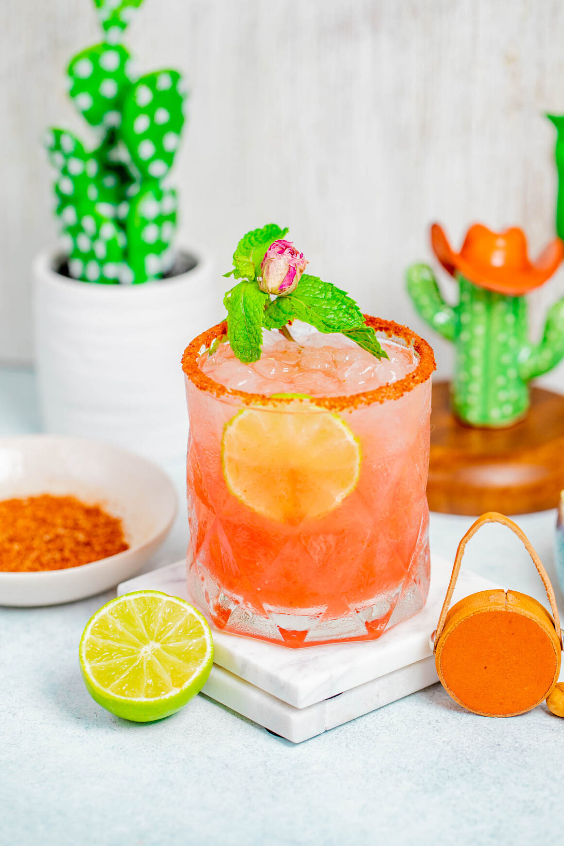 The Guava Margarita is a refreshing, tropical cocktail that sums up the essence of a sunny getaway.