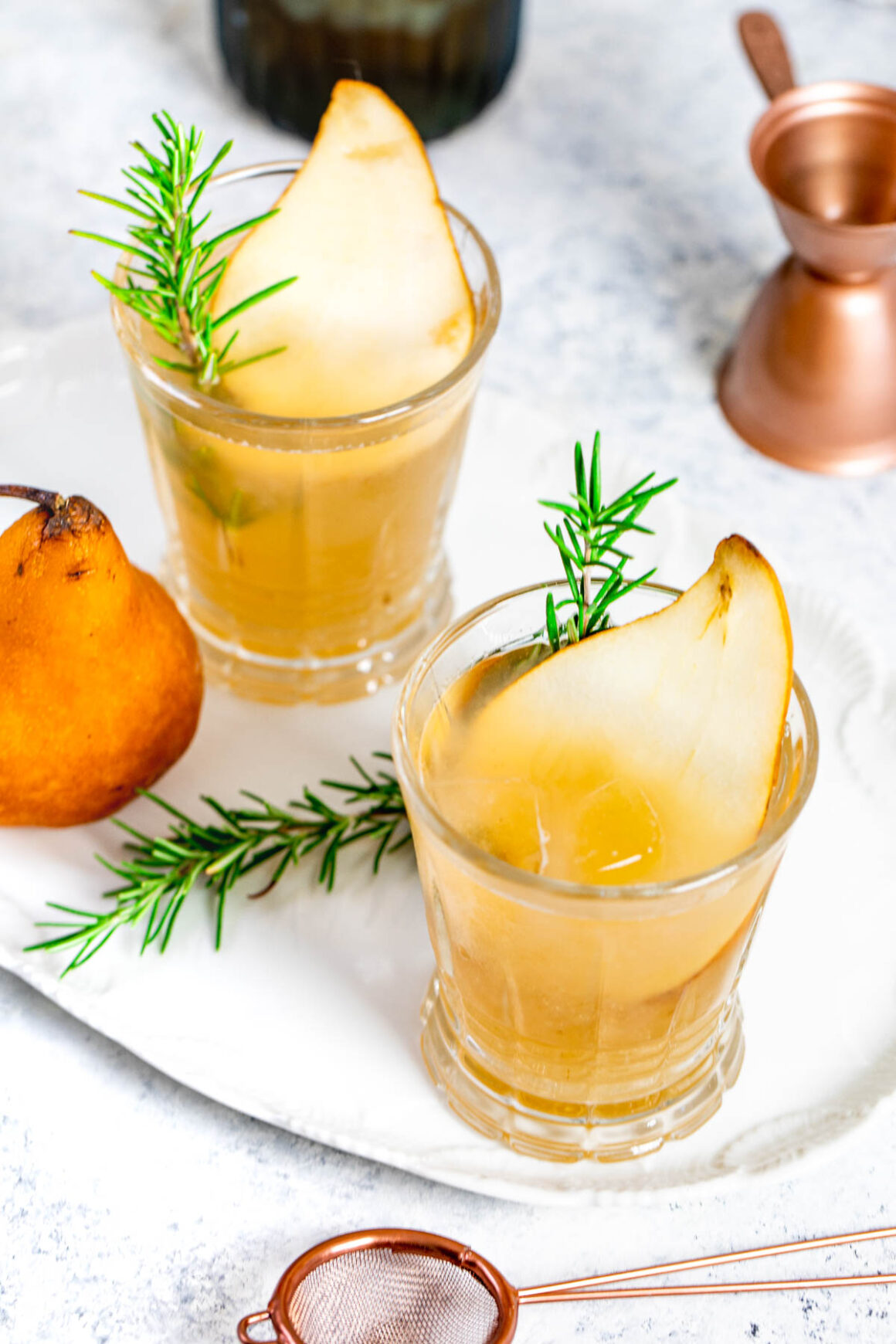 Prepare to embark on a journey of taste and refinement with our Pear Gin cocktail recipe.