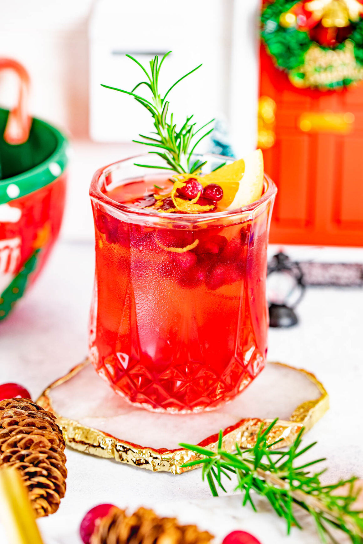 This is a delicious and festive drink suitable for any holiday celebration.