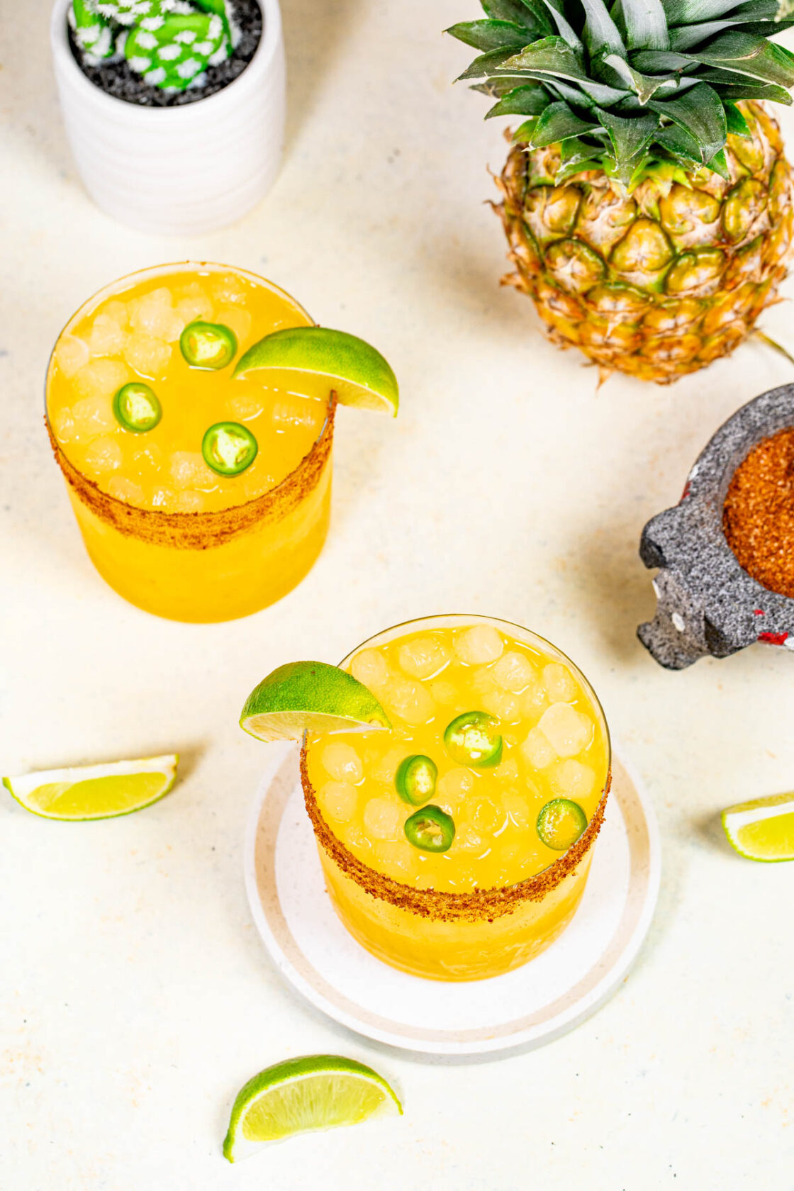 Spicy Pineapple Margarita - Mixop