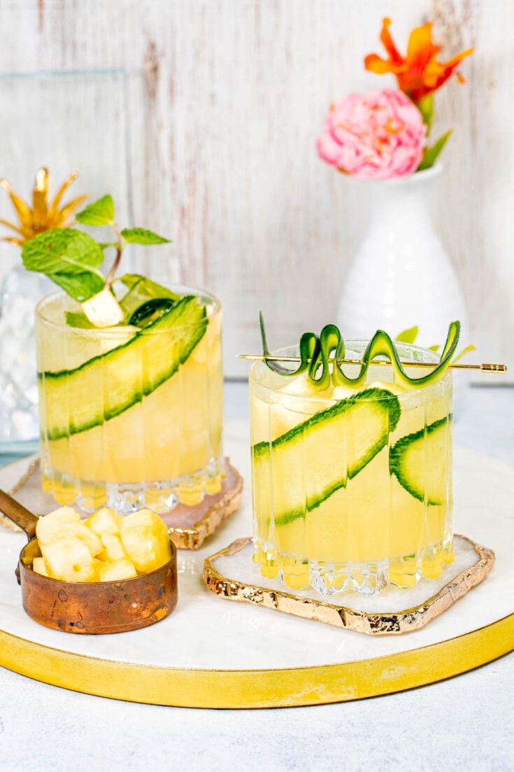 Pineapple Cucumber Gin