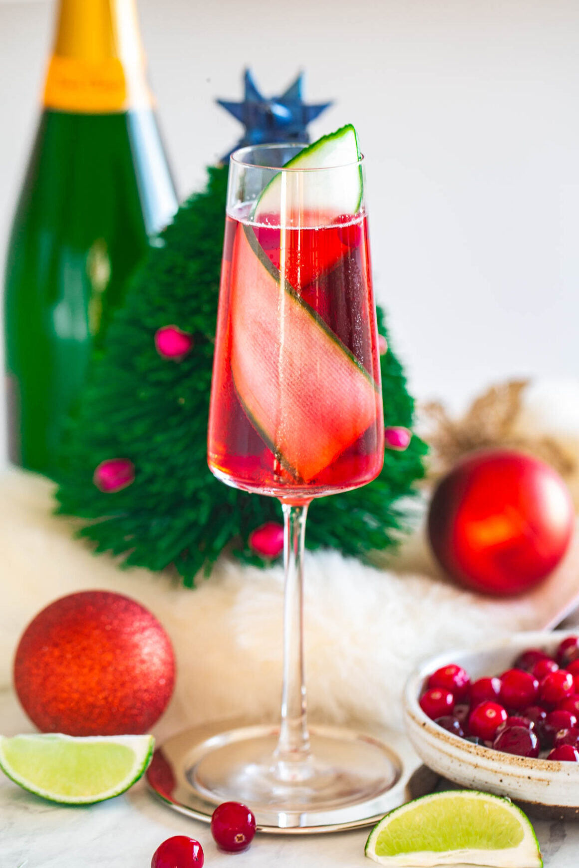 Cranberry Mimosa holiday recipe