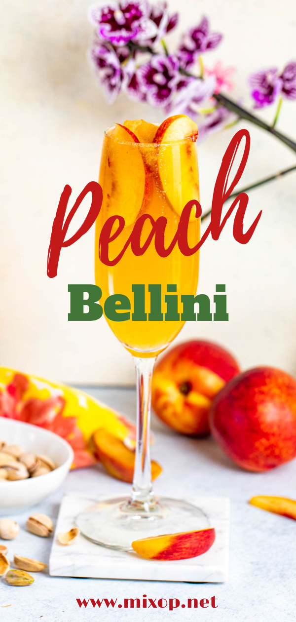 Peach Bellini - Mixop