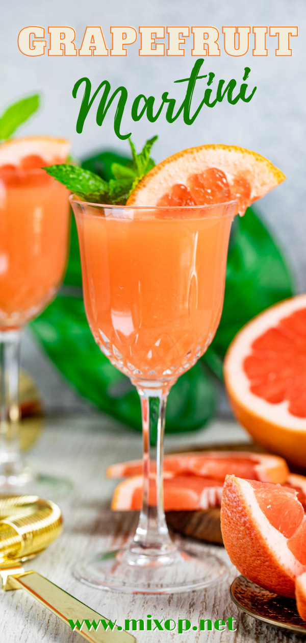 Grapefruit Martini pin