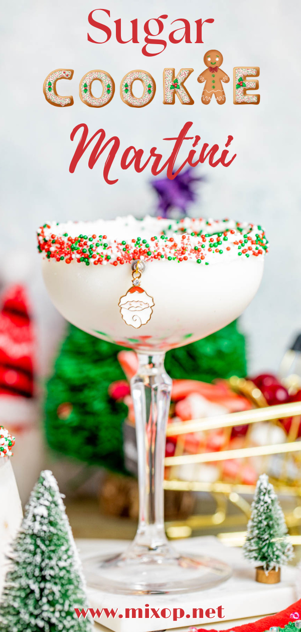 Holiday Sugar Cookie Martini