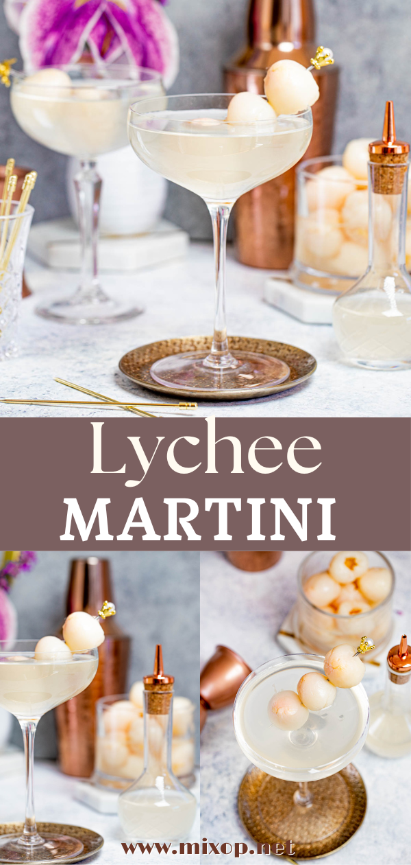 Lyche Martini for pinterest